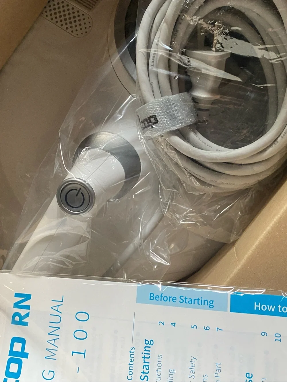 Ray cop RN handheld allergen vacuum and fabric sanitizer model vcen 180